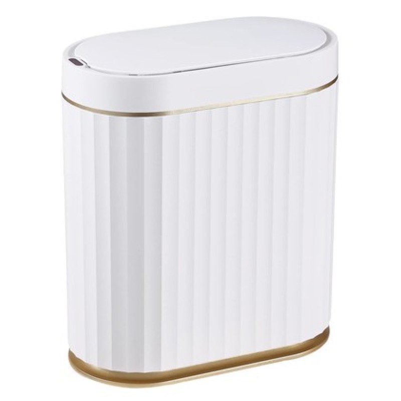 HOME USE κάδος απορριμμάτων HUH-0226 με φωτοκύτταρο, 7lt, λευκός