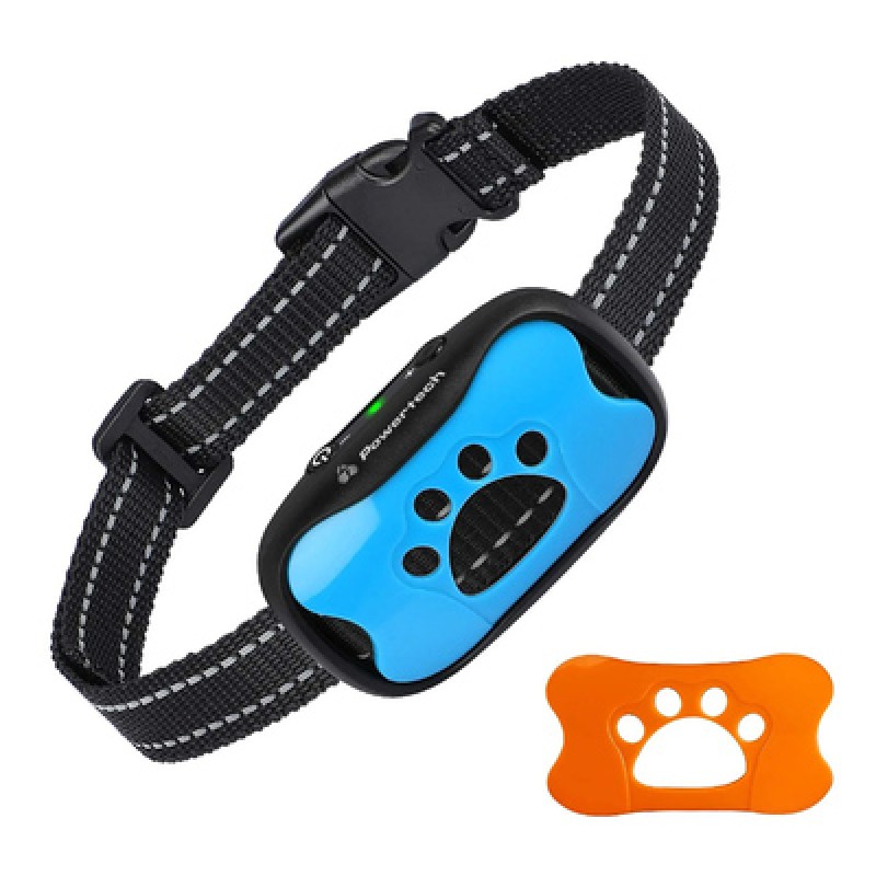 POWERTECH ηλεκτρικό κολάρο εκπαίδευσης σκύλου PT-1397 για αποτροπή γαυγίσματος