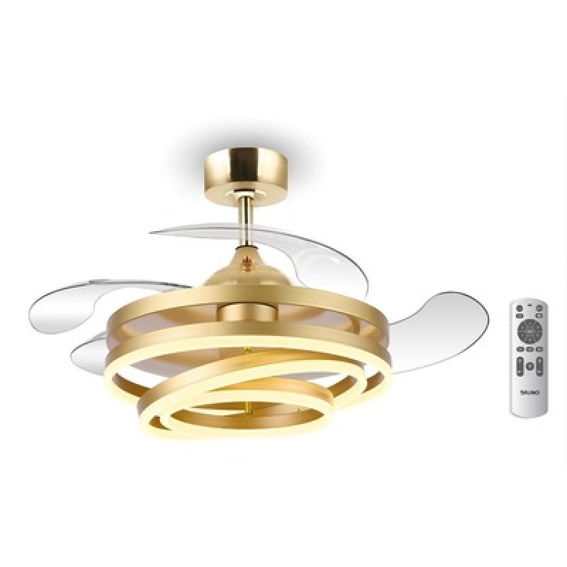 BRUNO ανεμιστήρας οροφής με LED φως BRN-0225, AC 122W, 42