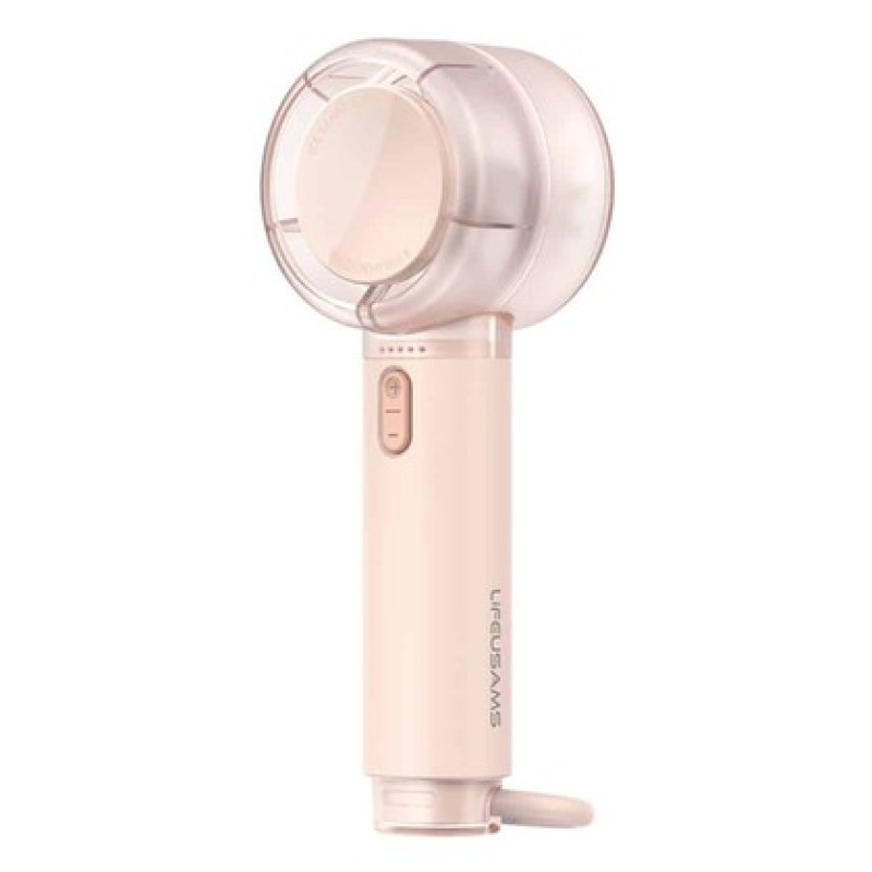 USAMS φορητός ανεμιστήρας LU01 με 5 ταχύτητες, 2000mAh, ροζ