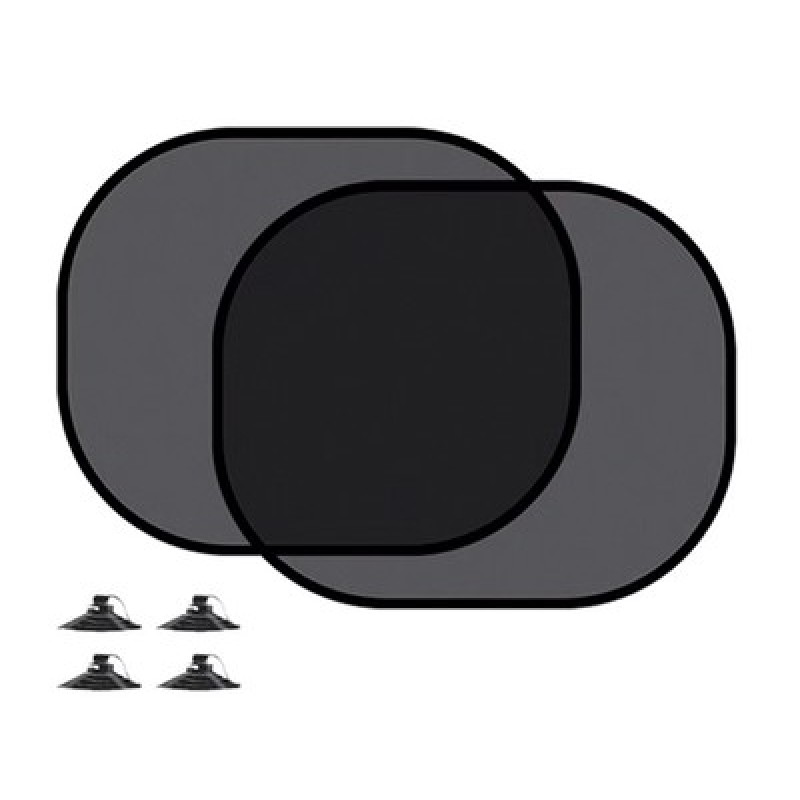 Σκίαστρα αυτοκινήτου DA354, με βεντούζα, 44x36.5cm, 2τμχ