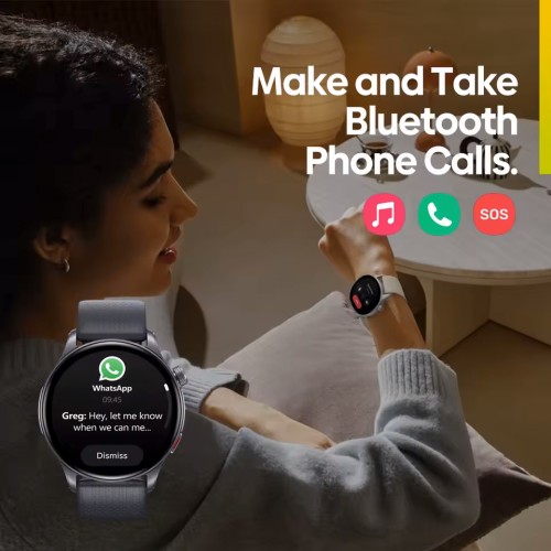 ZEBLAZE smartwatch Btalk 3 GPS, heart rate, 1.43