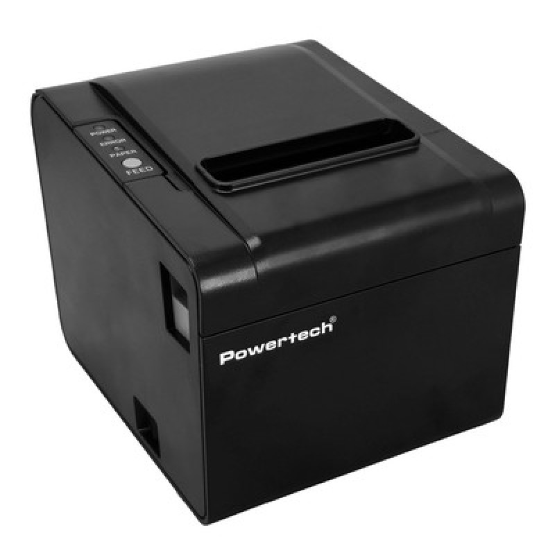 POWERTECH θερμικός εκτυπωτής αποδείξεων PT-1506, USB/Ethernet/Serial, auto cutter, μαύρος