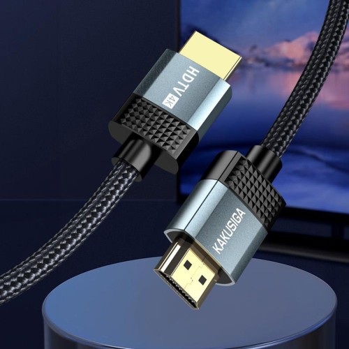 KAKUSIGA καλώδιο HDMI KSC-983, 4K/60Hz, 18Gbps, 1m, μαύρο