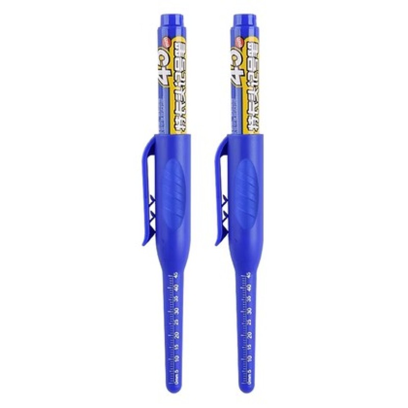 Ανεξίτηλος μαρκαδόρος σημαδέματος TOOL-0099 με μακριά μύτη, 45mm, μπλε, 2τμχ