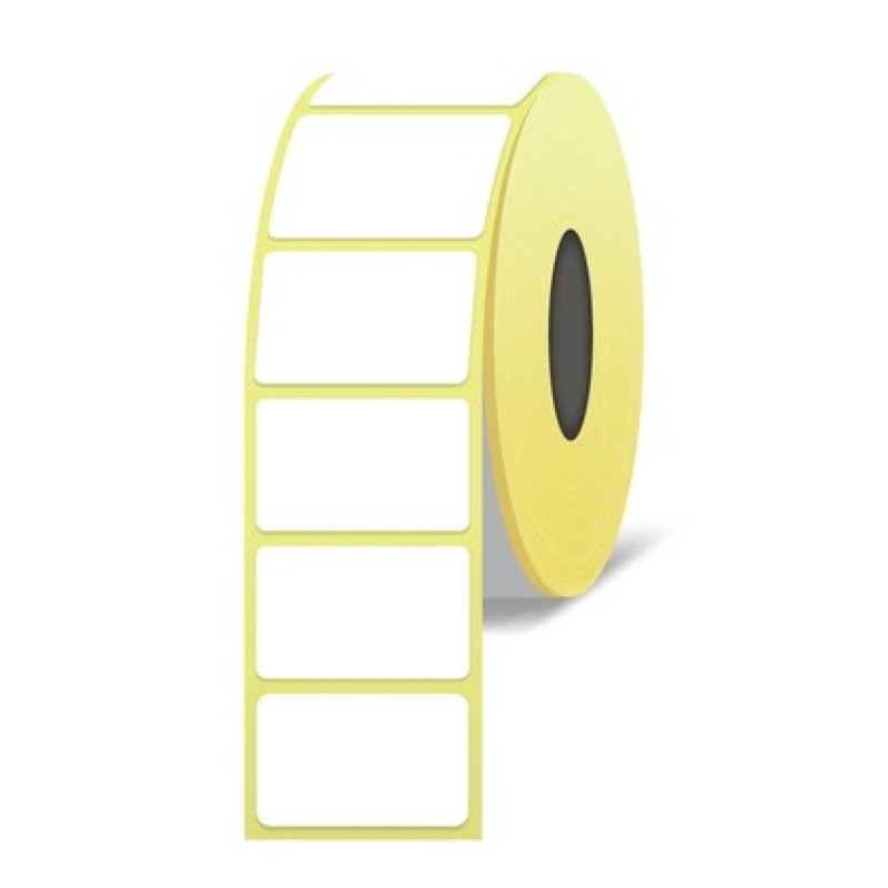 BURN OUT ρολό θερμικών αυτοκόλλητων ετικετών BO-41, 40x25mm, 1000 ετικέτες, λευκό