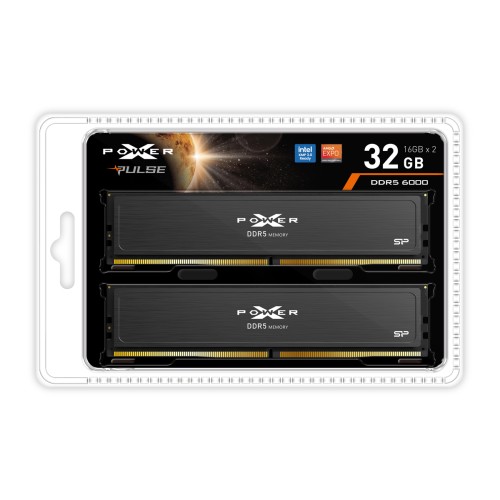 SILICON POWER μνήμη DDR5 UDIMM XPOWER Pulse με 2x 16GB modules, 6000MHz, CL36