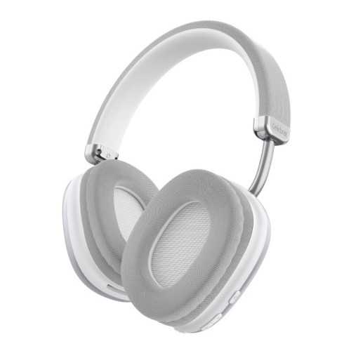 CELEBRAT headphones A39, ασύρματα & ενσύρματα, micro SD, 40mm, 400mAh, ασημί