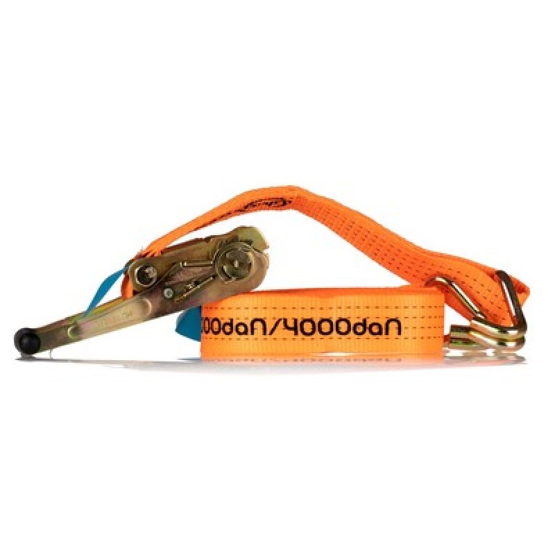 ALCA ιμάντας πρόσδεσης φορτίου 406400 με καστάνια & γάντζο, 8m, έως 4T