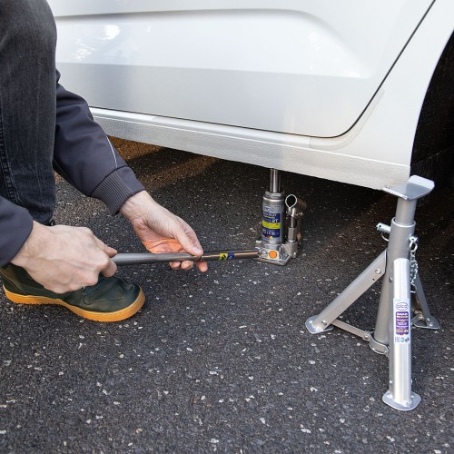 ALCA υδραυλικός γρύλος μπουκάλας 431020, έως 2 τόνοι, 31cm