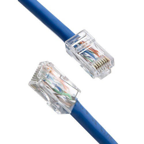 POWERTECH βύσμα RJ45 CAB-N446, Cat 6/6a UTP, διάφανο, 50τμχ