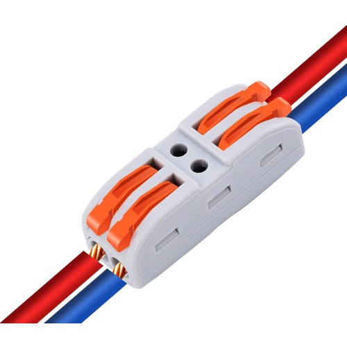 POWERTECH κλέμα σύνδεσης καλωδίων TOOL-0103, 2pin προς 2pin, 10τμχ