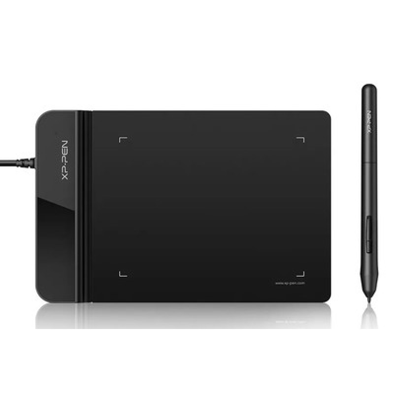 XP-PEN ταμπλέτα σχεδίασης με γραφίδα Star G430S, 101.6x76.2mm, μαύρο