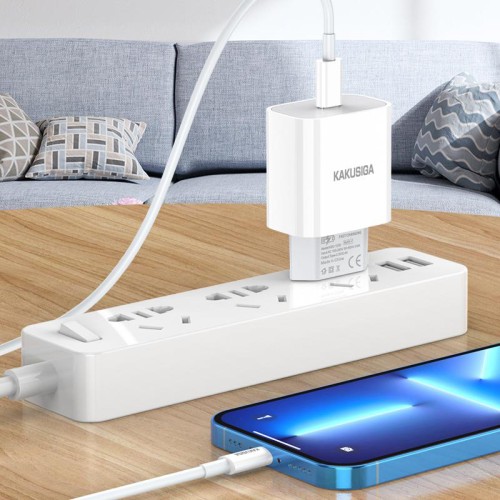 KAKUSIGA φορτιστής τοίχου KSC-1230, USB-C, 2.4A, λευκός