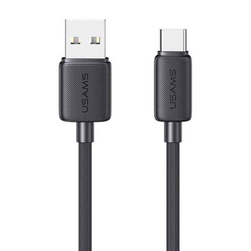 USAMS καλώδιο USB-C σε USB US-SJ693, 3A, 480Mbps, 2m, μαύρο