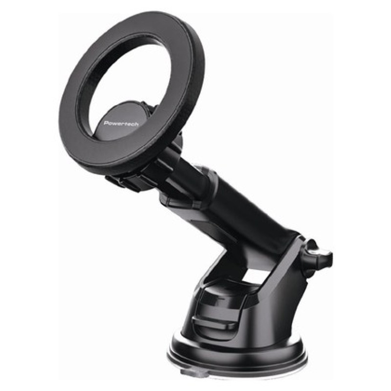 POWERTECH βάση smartphone αυτοκινήτου PT-1550 για ταμπλό, μαγνητική, μαύρη