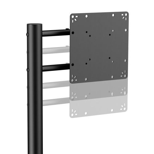 BRATECK βάση τηλεόρασης δαπέδου FS54-22T-02W, 17-43