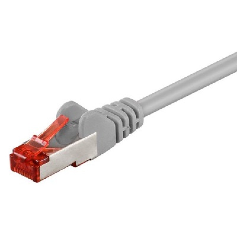 GOOBAY καλώδιο δικτύου 50894, CAT 6 S/FTP, copper, 250MHz, 30m, γκρι