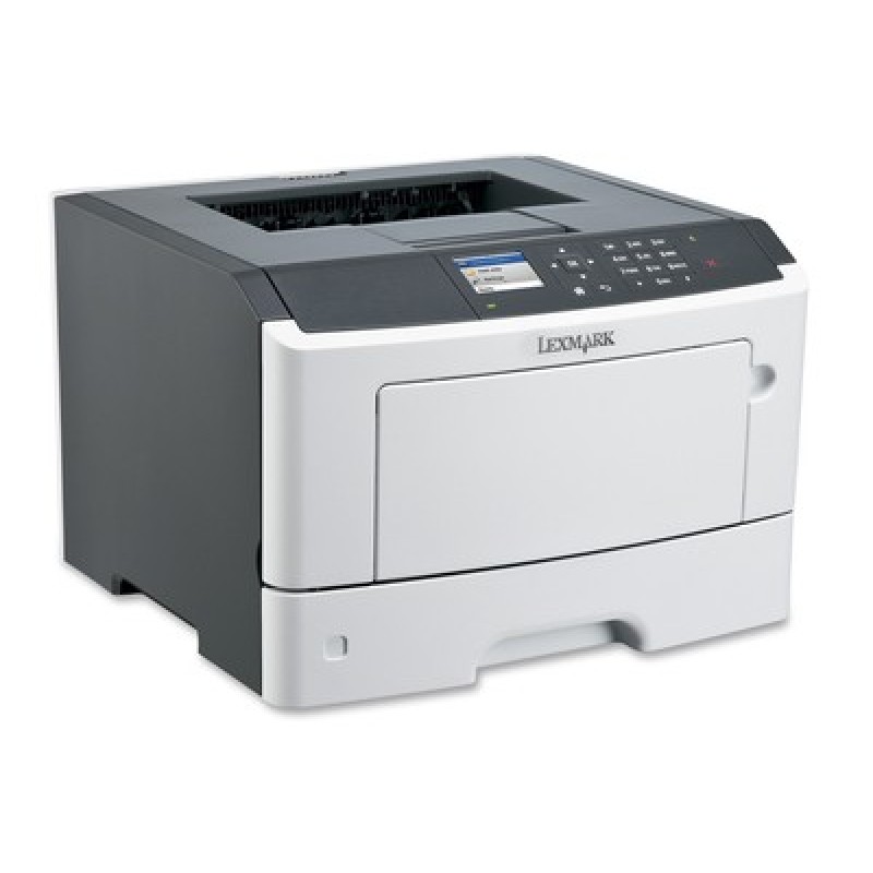 LEXMARK used Printer MS417dn, laser, monochrome, με toner & drum