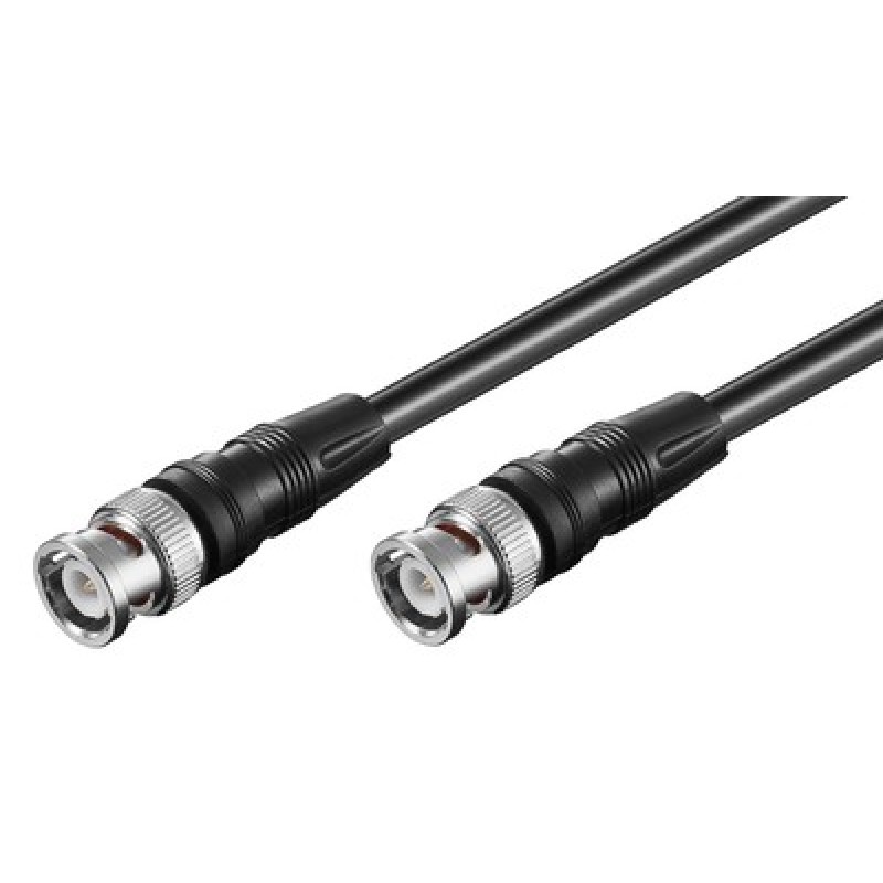 GOOBAY καλώδιο BNC 50086, RG58, 50 ohm, 2m, μαύρο