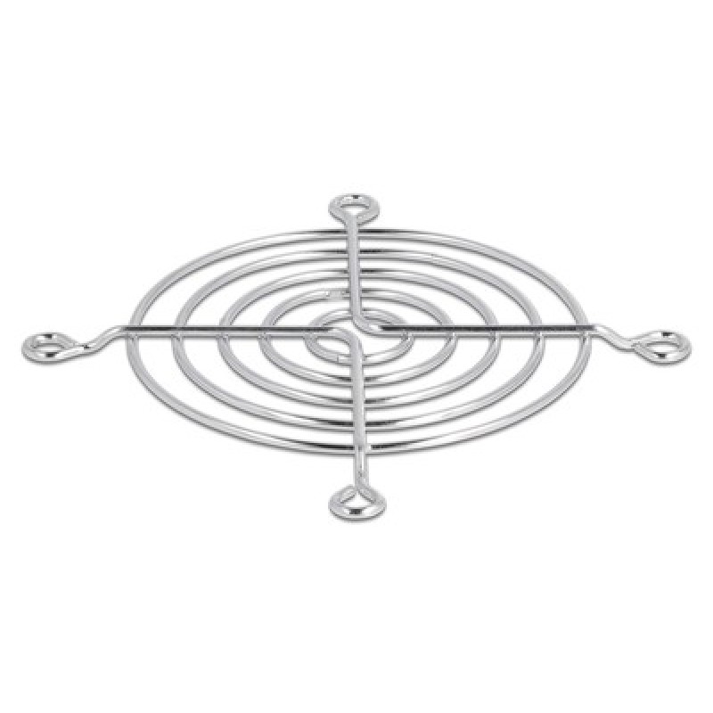 DELOCK σχάρα για 80mm ανεμιστήρα 67306, μεταλλική, ασημί