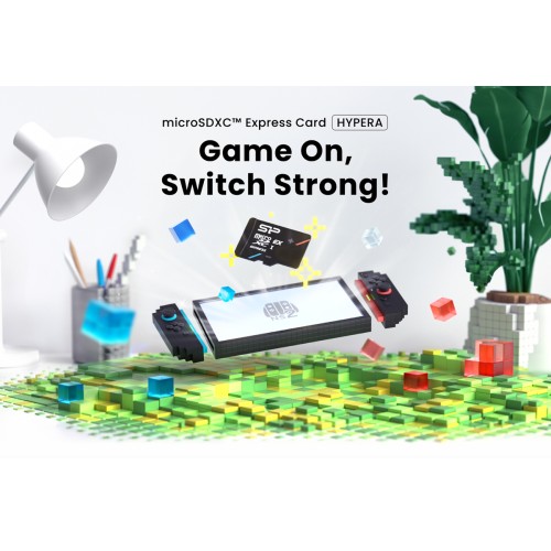 SILICON POWER κάρτα μνήμης microSDXC Express Hypera, 256GB, PCIe Gen 3x1, C10 UHS-I U3 A1 V30