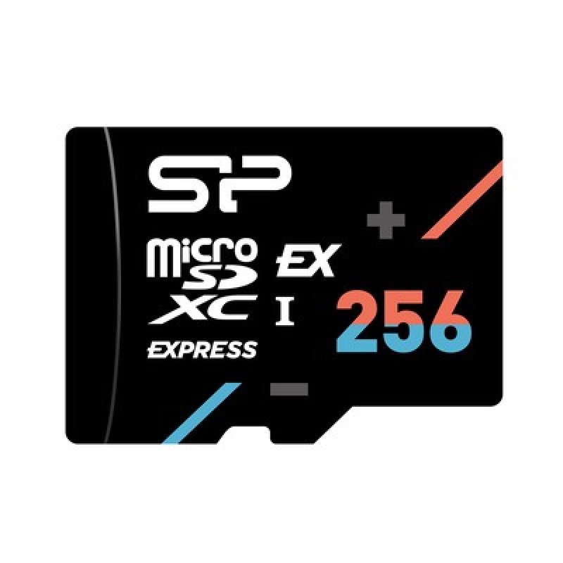 SILICON POWER κάρτα μνήμης microSDXC Express Hypera, 256GB, PCIe Gen 3x1, C10 UHS-I U3 A1 V30