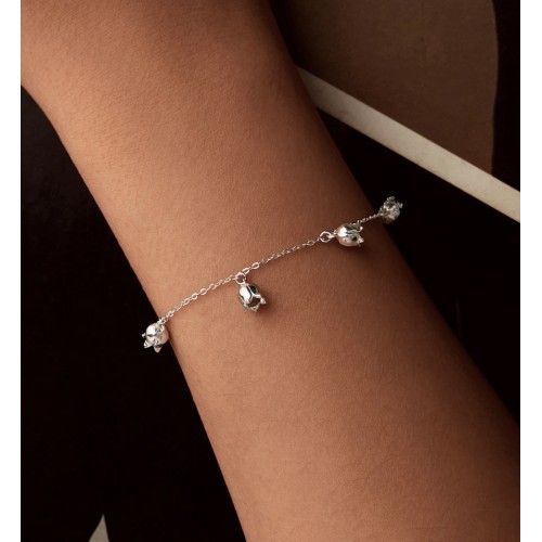 BAMOER βραχιόλι BSB183, ασήμι 925, ασημί