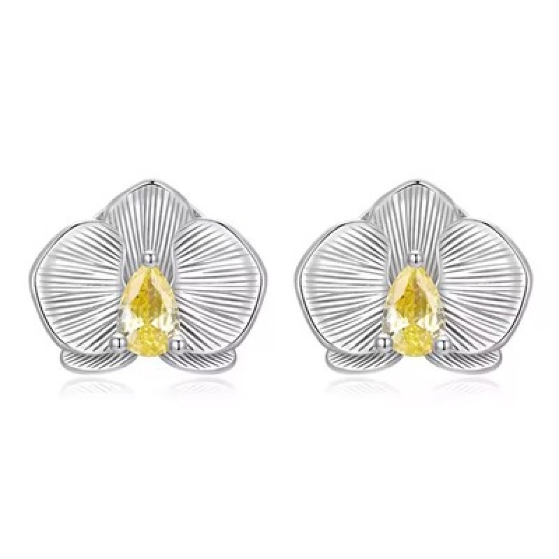 BAMOER σκουλαρίκια καρφωτά BSE1170 με κυβική ζιρκόνια, ασήμι 925, ασήμι