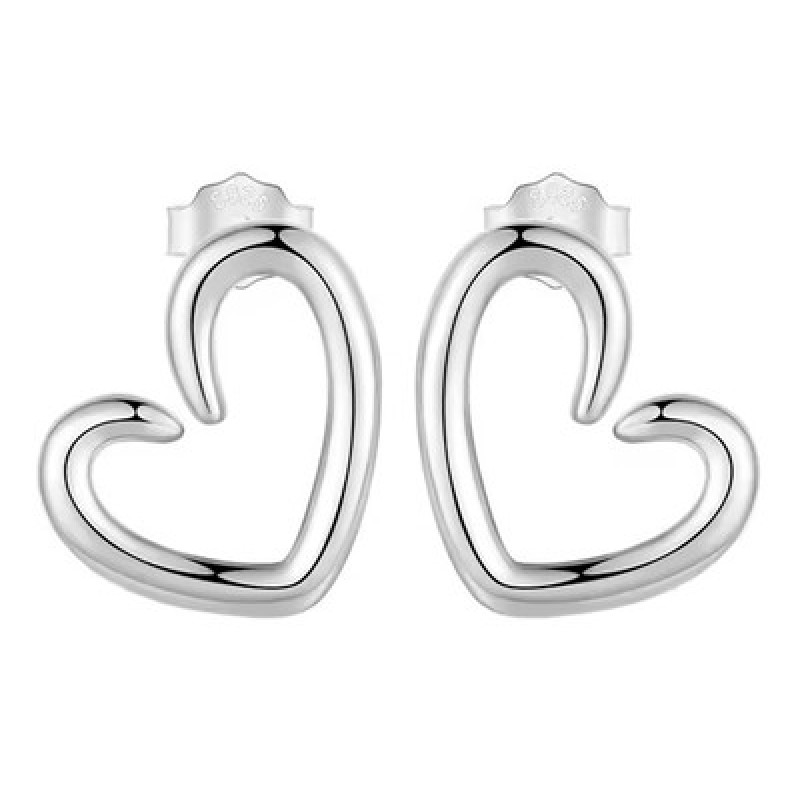 BAMOER σκουλαρίκια καρφωτά SCE1769, ασήμι 925, ασημί