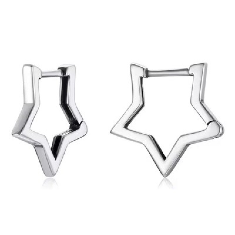 BAMOER σκουλαρίκια κρίκοι SCE1136, ασήμι 925, ασημί