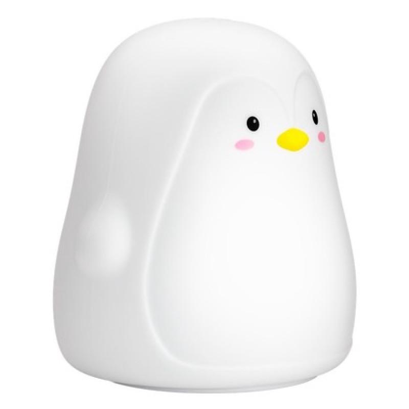 GOOBAY LED φωτιστικό νυκτός πιγκουίνος 61648, RGB, επαναφορτιζόμενο, λευκό