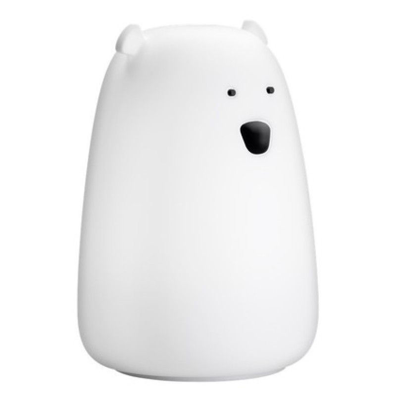 GOOBAY LED φωτιστικό νυκτός πολική αρκούδα 61647, RGB, επαναφορτιζόμενο, λευκό