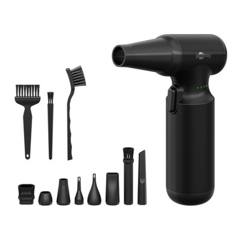 GOOBAY ηλεκτρικό air duster 77830, 100W, 6000mAh, μαύρο