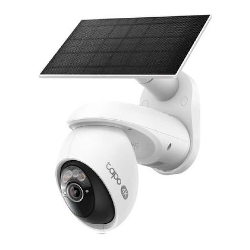 TP-LINK smart ηλιακή κάμερα Tapo C660 KIT, 4K/8MP, WiFi, PTZ, SD, IP65, EU/1.0
