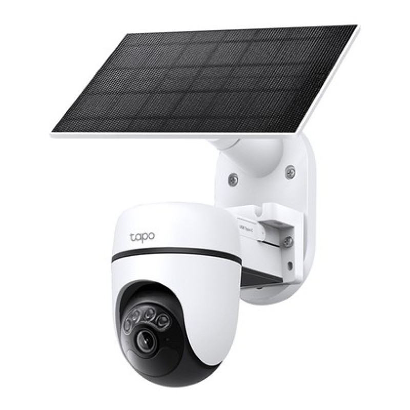 TP-LINK smart ηλιακή κάμερα Tapo C610 KIT, 2K/3MP, WiFi, PTZ, SD, IP65, EU/1.0
