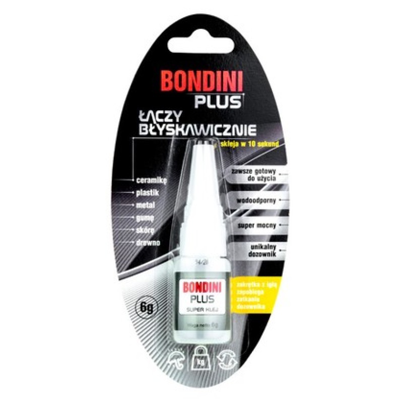BONDINI κόλλα στιγμής Plus 02-040, 6g