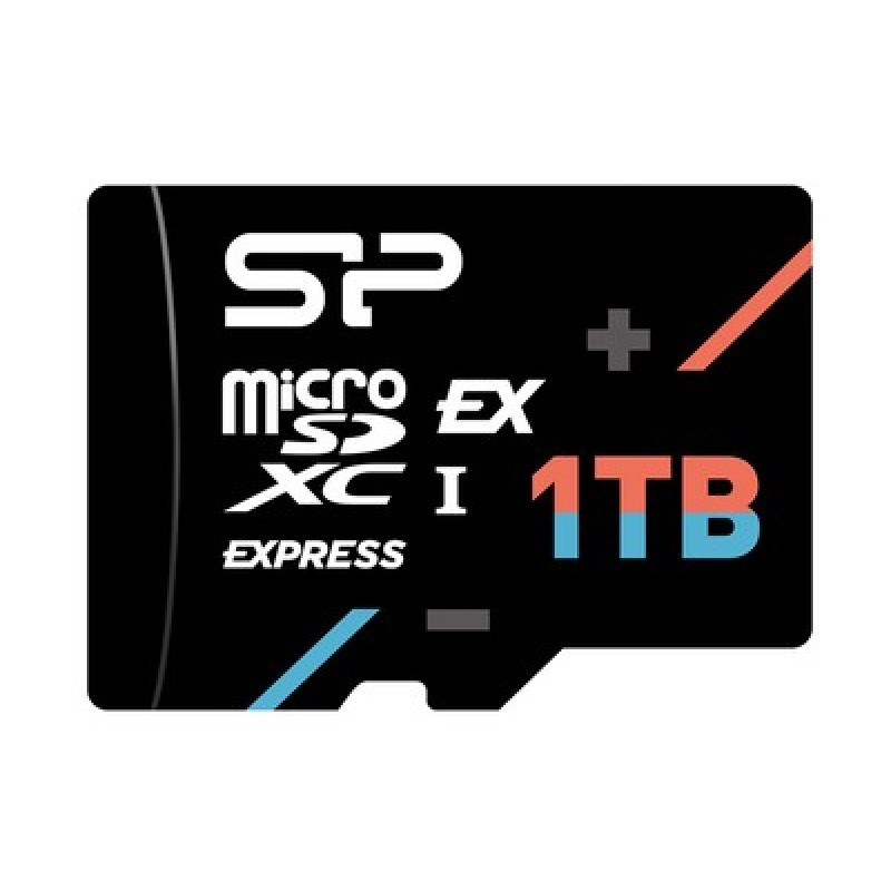 SILICON POWER κάρτα μνήμης microSDXC Express Hypera, 1TB, PCIe Gen 3x1, C10 UHS-I U3 A1 V30