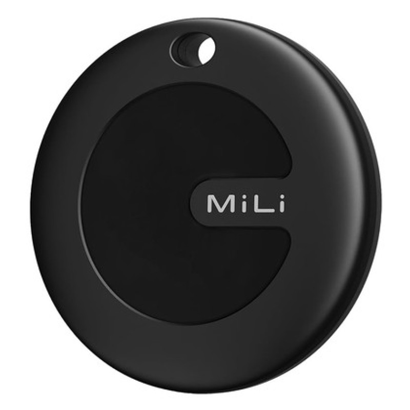 MILI smart tag MiTag Duo για iOS & Android συσκευές, Bluetooth tracker, μαύρο