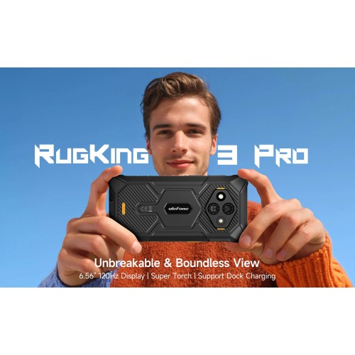 ULEFONE smartphone RugKing 3 Pro, 6.56