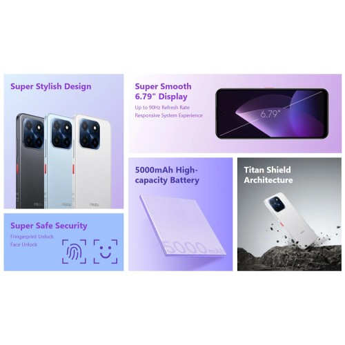 MEIZU smartphone Mblu 22, 6.79