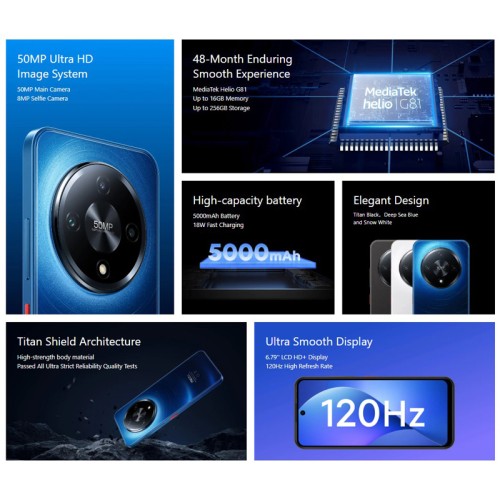 MEIZU smartphone Mblu 22 Pro, 6.79