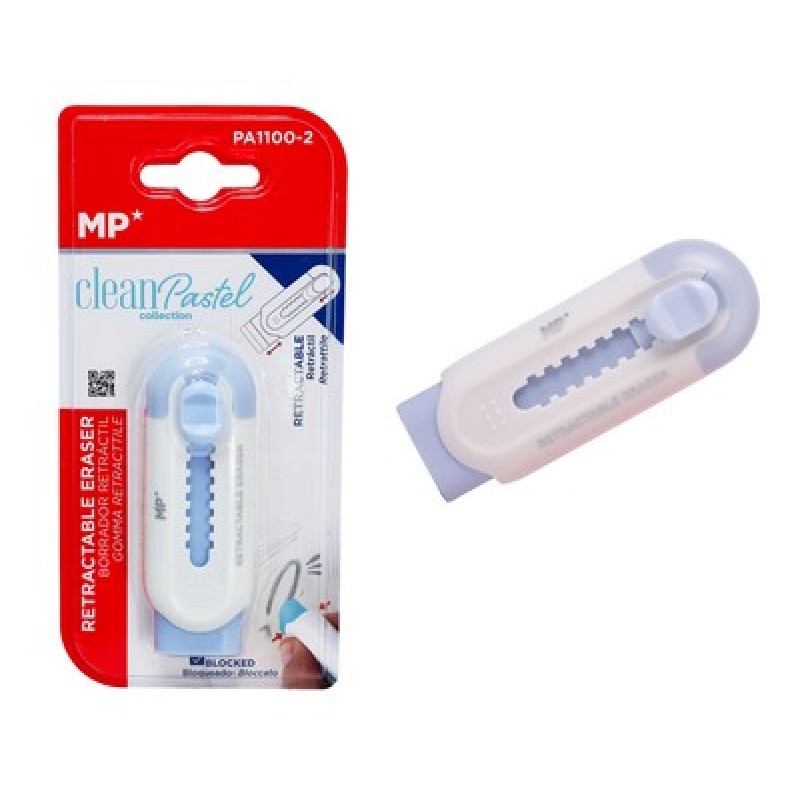 MP πτυσσόμενη γόμα για μολύβι PA1100-2, μπλε