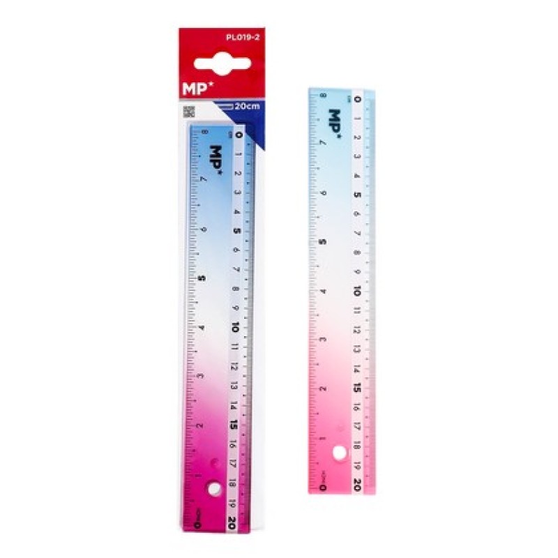 MP πλαστικός χάρακας PL019-2, 8