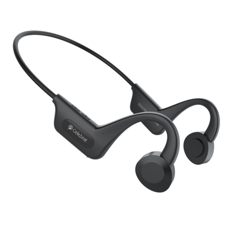 CELEBRAT open earphones SE3, Bluetooth, 180mAh, Φ16mm, μαύρα