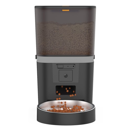 BRUNO smart ταΐστρα κατοικίδιων BRN-0270 με κάμερα 0.3MP, 6L, WiFi, μαύρη