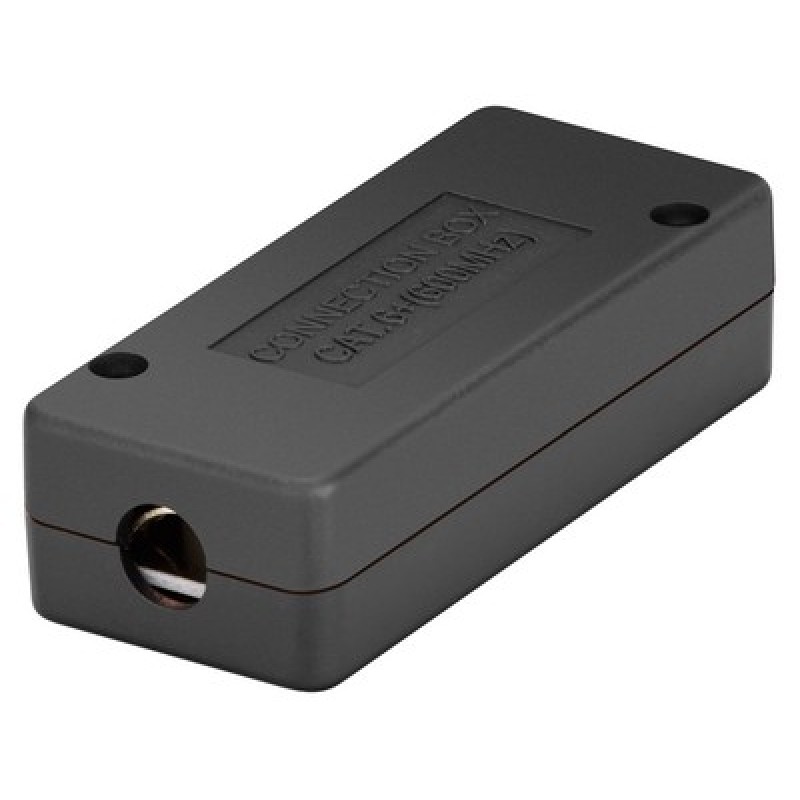 POWERTECH κυτίο σύνδεσης καλωδίων δικτύου NETW-0051, CAT 6/CAT 7, 600MHz, μαύρο