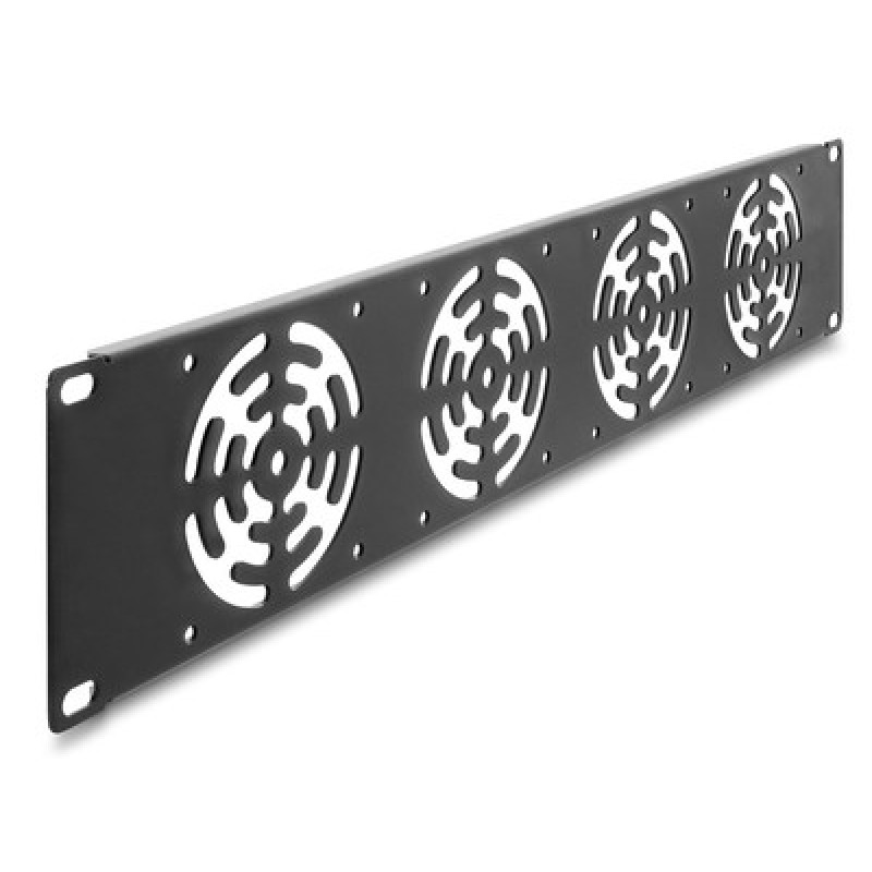 DELOCK κάλυμμα για 4x 80mm ανεμιστήρες 67416 για rack 19