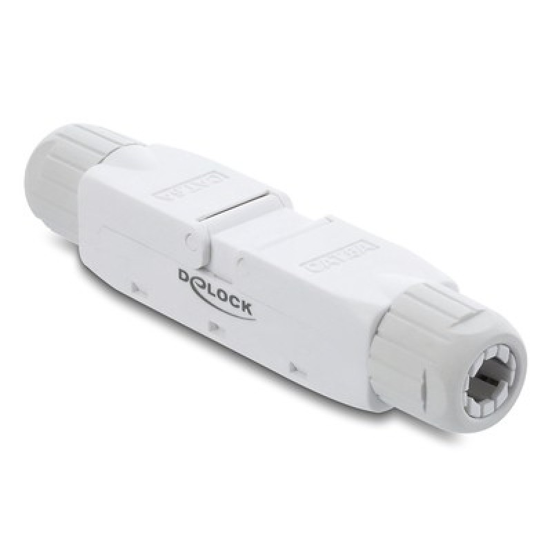 DELOCK σύνδεσμος LSA 91126, CAT 6A unshielded, tool-free, λευκός