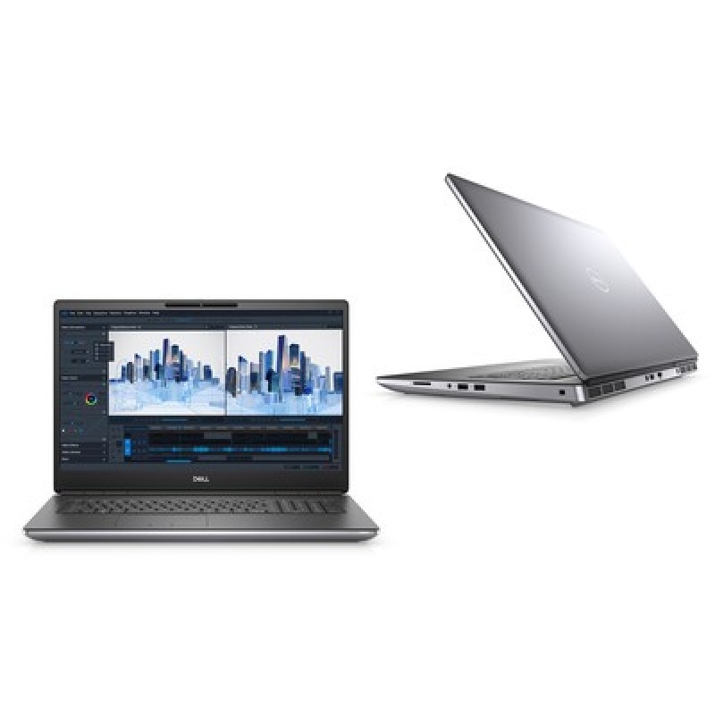 DELL Laptop Precision 7760, Factory Refurbished Grade A, i7-11850H, 16/512GB SSD, 17.3